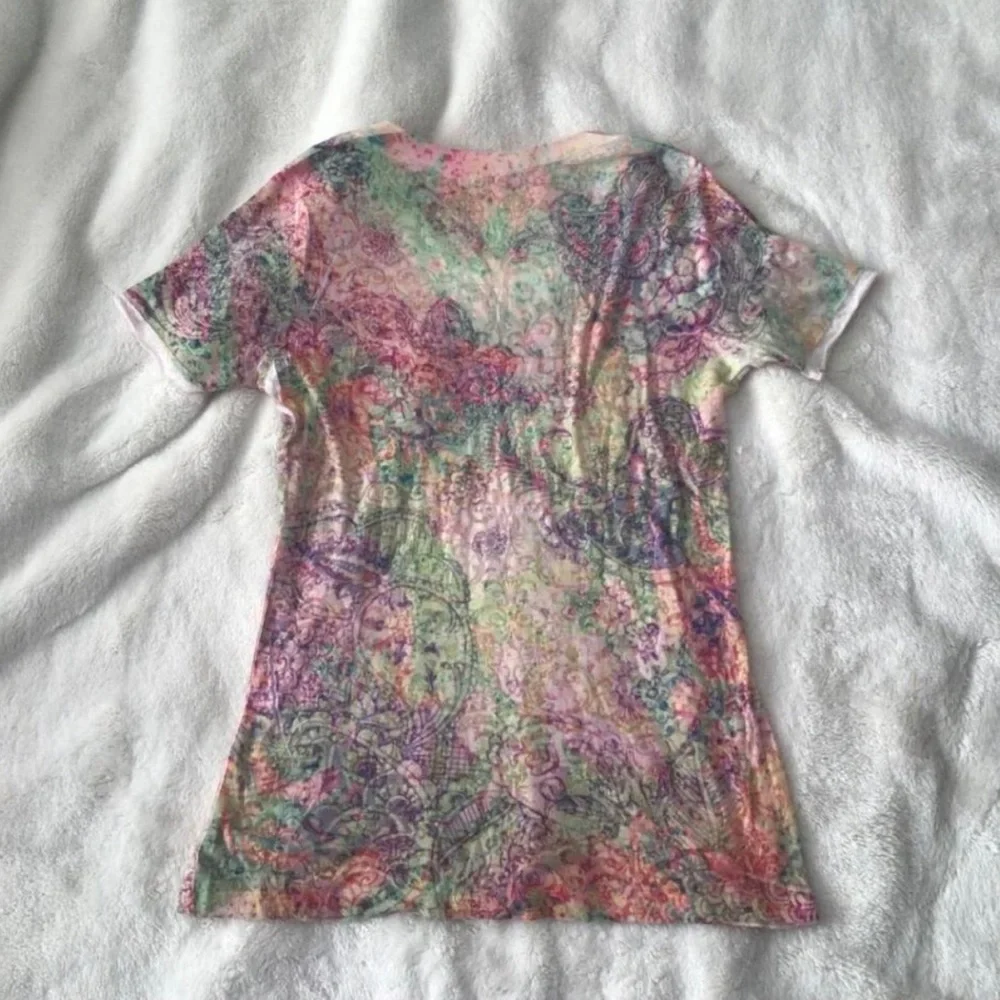 Multi Color Rhinestone Top - Picture 2 of 6